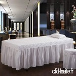 HJYYXL Luxueuse Feuille de Table de Massage  Jupe de Table de Massage Européen Épaissir Jupe de lit Beauté Corps Couverture de lit de Massage-B 70x185cm28x73inch - B07L5MPHXG